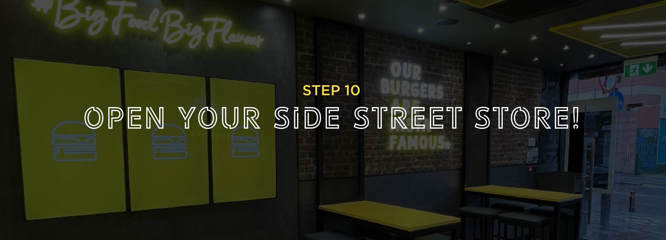 Step 10 - Open your Side Street store!